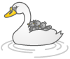 アヒルのイラスト